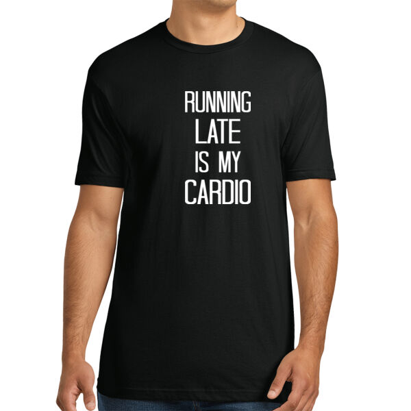 Running Late - Unisex Premium Cotton T-Shirt Thumbnail