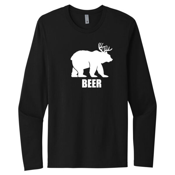 Beer - Unisex Premium Cotton Long Sleeve T-Shirt Thumbnail