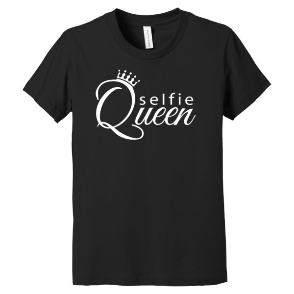 Selfie Queen - Youth Jersey Short Sleeve Tee Thumbnail