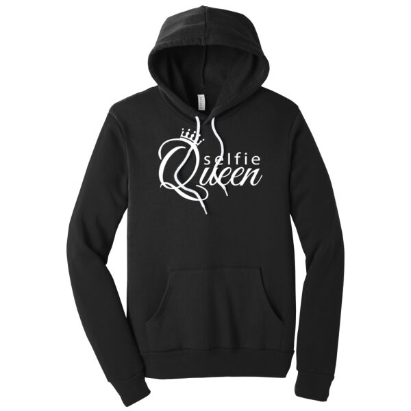 Selfie Queen - Unisex Premium Fleece Hooded Sweatshirt Thumbnail