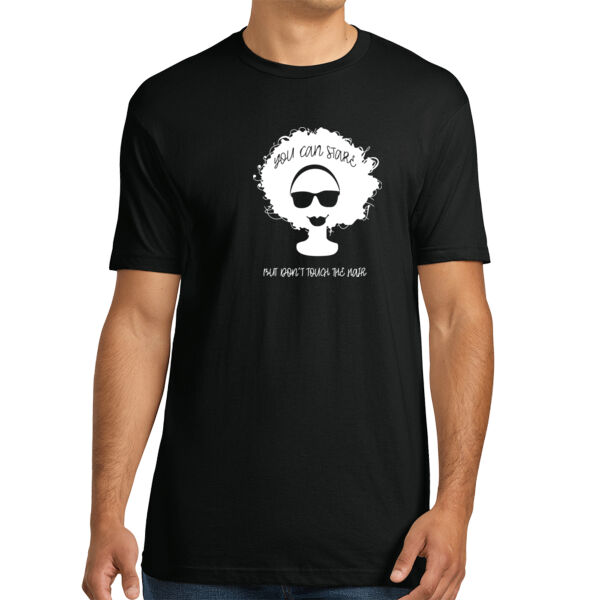 Stare Don't Touch - Unisex Premium Cotton T-Shirt Thumbnail