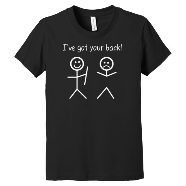 I've Got Your Back - Youth Jersey Short Sleeve Tee Thumbnail