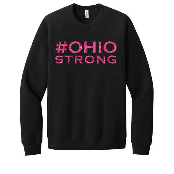 Ohio Strong Pink - Unisex Premium Fleece Crew Sweatshirt Thumbnail