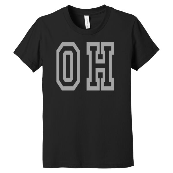 OH Grey - Youth Jersey Short Sleeve Tee Thumbnail