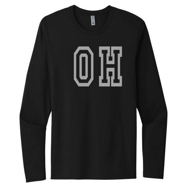 OH Grey - Unisex Premium Cotton Long Sleeve T-Shirt Thumbnail