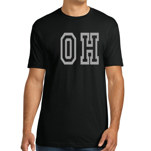 OH Grey - Unisex Premium Cotton T-Shirt Thumbnail