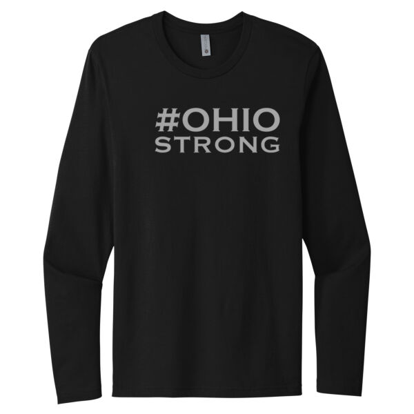 Ohio Strong Grey - Unisex Premium Cotton Long Sleeve T-Shirt Thumbnail
