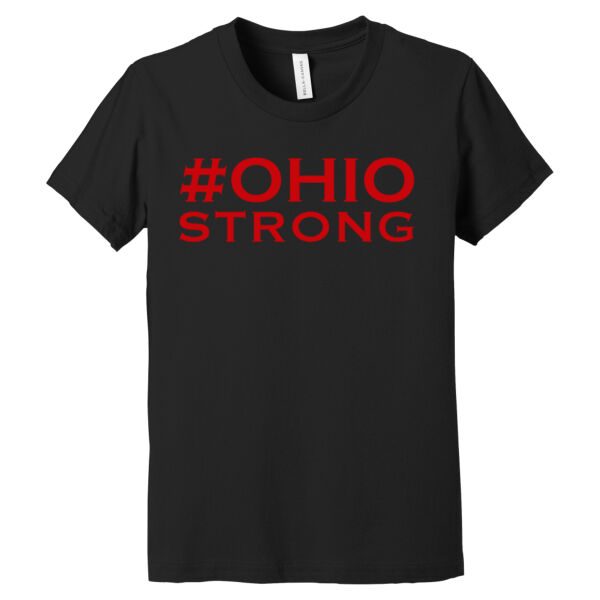 Ohio Strong Red - Youth Jersey Short Sleeve Tee Thumbnail