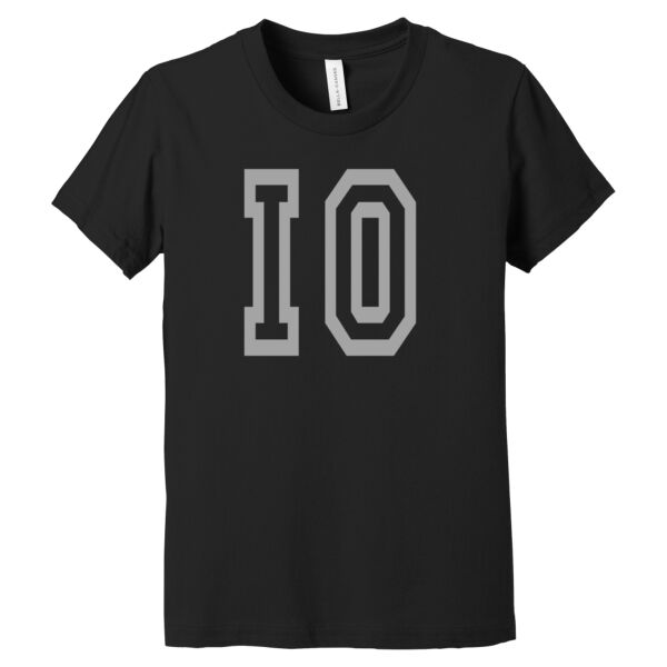 IO Grey - Youth Jersey Short Sleeve Tee Thumbnail