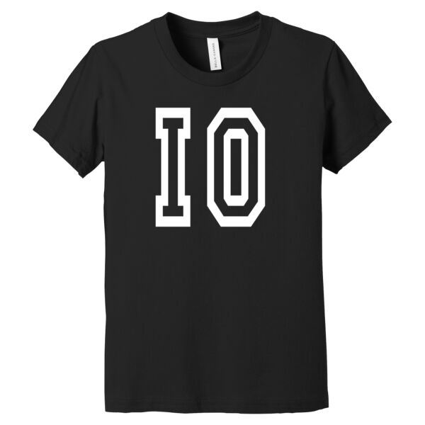 IO White - Youth Jersey Short Sleeve Tee Thumbnail