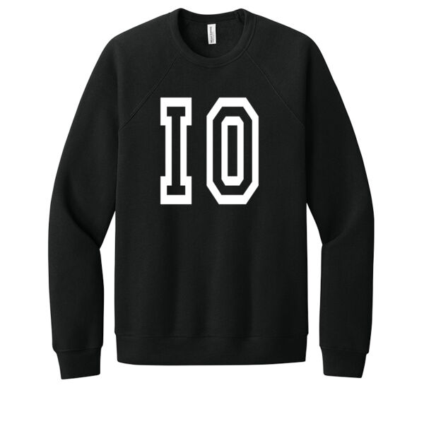 IO White - Unisex Premium Fleece Crew Sweatshirt Thumbnail