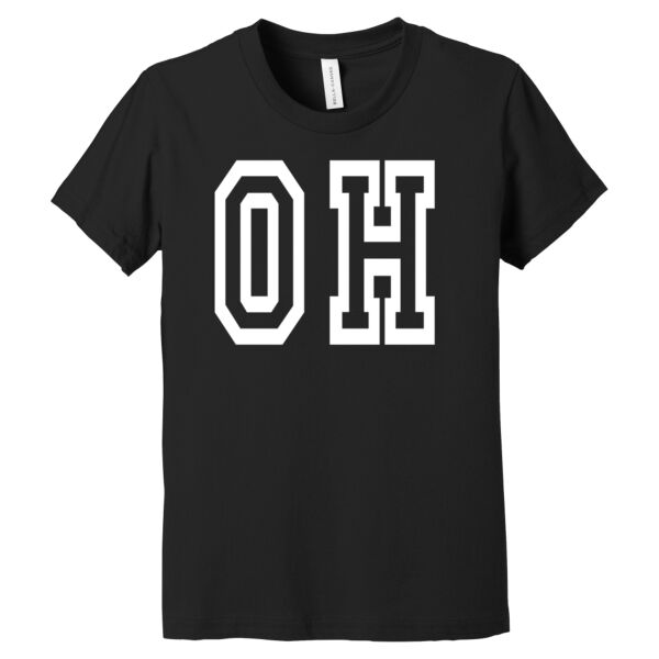 OH White - Youth Jersey Short Sleeve Tee Thumbnail