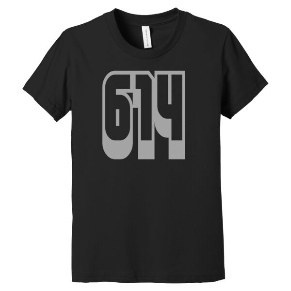 614 Grey - Youth Jersey Short Sleeve Tee Thumbnail