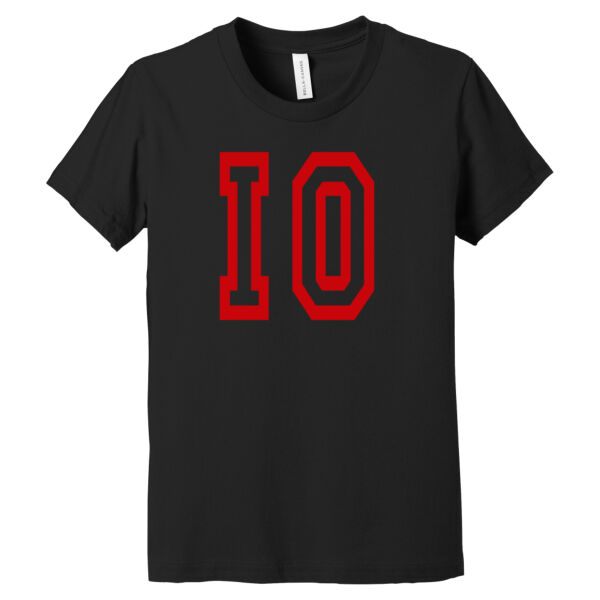IO Red - Youth Jersey Short Sleeve Tee Thumbnail