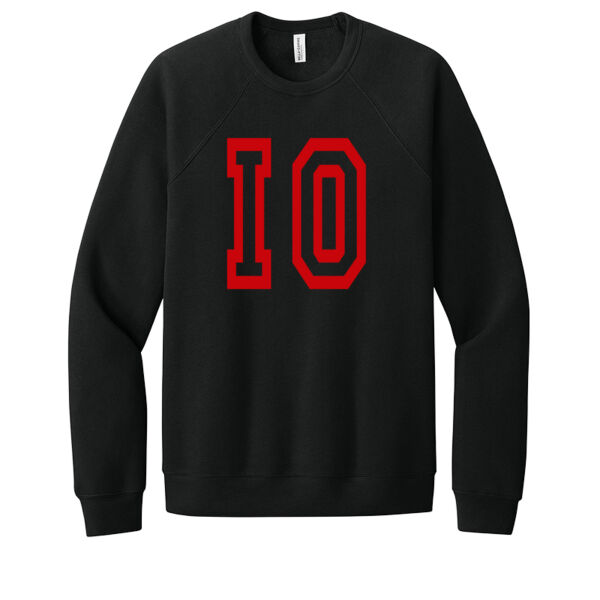IO Red - Unisex Premium Fleece Crew Sweatshirt Thumbnail