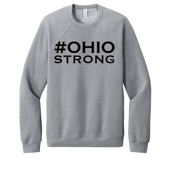 Ohio Strong Black - Unisex Premium Fleece Crew Sweatshirt Thumbnail