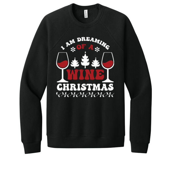 Wine of the Year - Unisex Premium Fleece Crew Sweatshirt Thumbnail