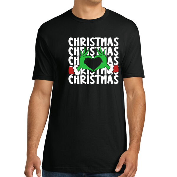 I Love Christmas - Unisex Premium Cotton T-Shirt Thumbnail