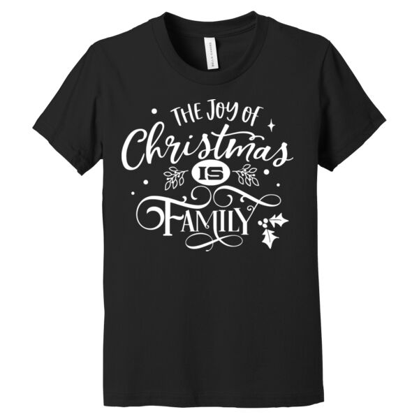 The Joy of Christmas - Youth Jersey Short Sleeve Tee Thumbnail
