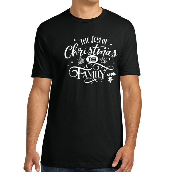 The Joy of Christmas - Unisex Premium Cotton T-Shirt Thumbnail