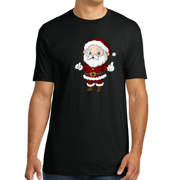 Santa Claus - Unisex Premium Cotton T-Shirt Thumbnail