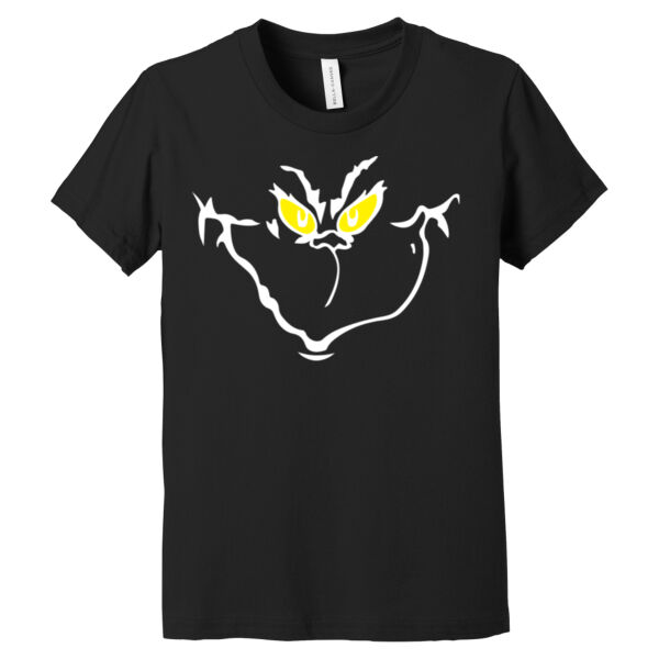 Grinch Face - Youth Jersey Short Sleeve Tee Thumbnail