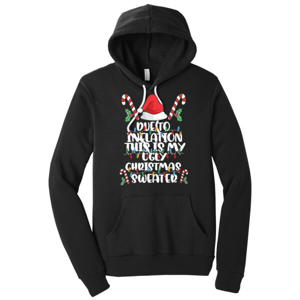 Inflation Ugly Sweater - Unisex Premium Fleece Hooded Sweatshirt Thumbnail