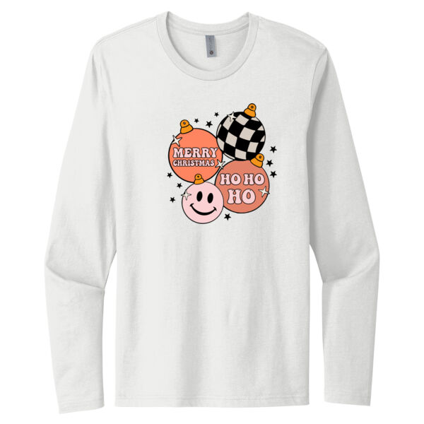 Merry Christmas 2 - Unisex Premium Cotton Long Sleeve T-Shirt Thumbnail