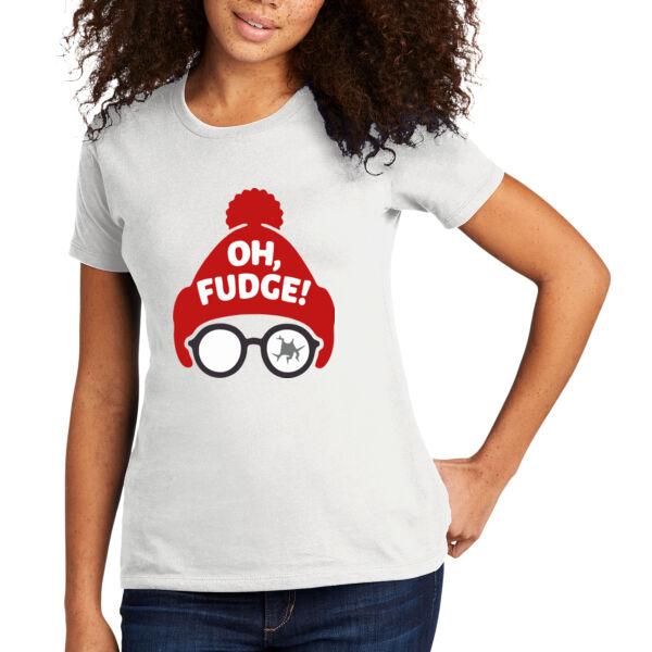 Oh Fudge - Women's Premium Cotton T-Shirt Thumbnail