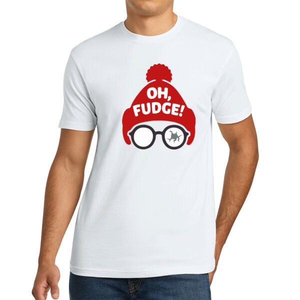Oh Fudge - Unisex Premium Cotton T-Shirt Thumbnail