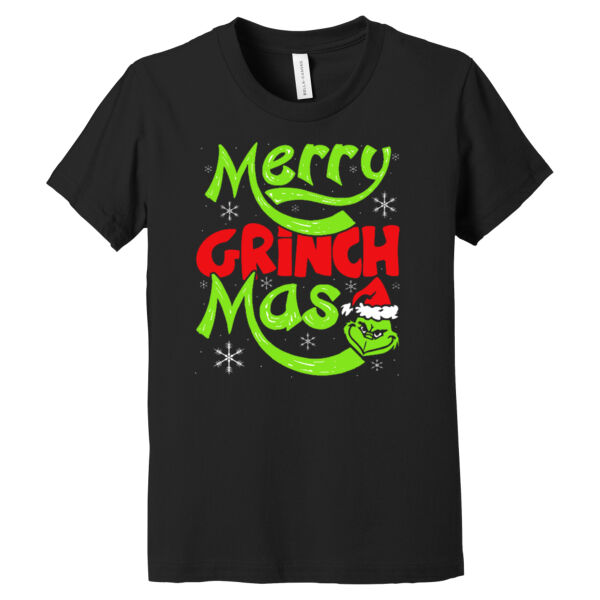 Merry Grinch Mas - Youth Jersey Short Sleeve Tee Thumbnail