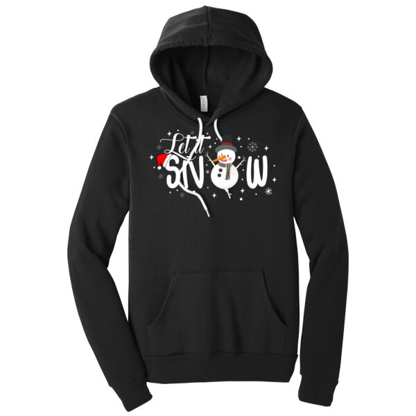 Let it Snow - Unisex Premium Fleece Hooded Sweatshirt Thumbnail
