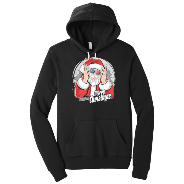 Merry Christmas 4 - Unisex Premium Fleece Hooded Sweatshirt Thumbnail
