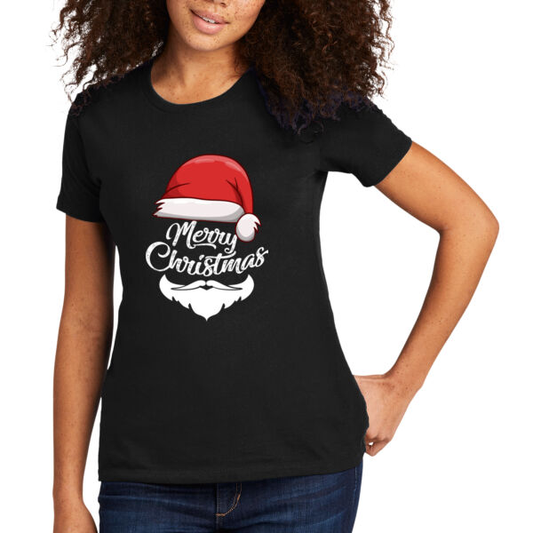 Merry Christmas 5 - Women's Premium Cotton T-Shirt Thumbnail
