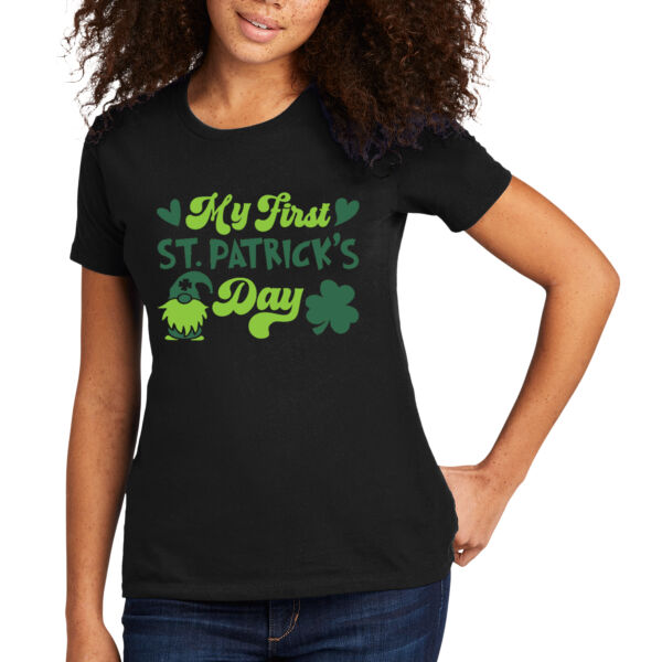 First St. Patrick's Day - Women's Premium Cotton T-Shirt Thumbnail