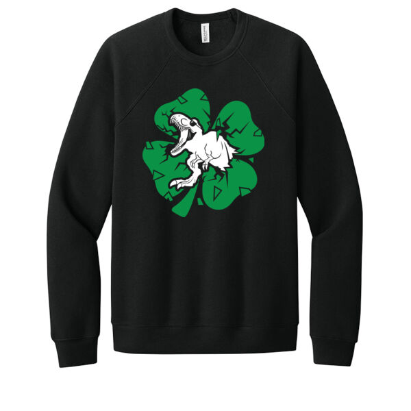 Dino Clover - Unisex Premium Fleece Crew Sweatshirt Thumbnail