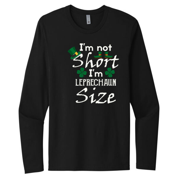 I'm Leprechaun Size - Unisex Premium Cotton Long Sleeve T-Shirt Thumbnail