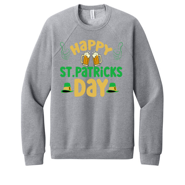Happy St Patricks Day - Unisex Premium Fleece Crew Sweatshirt Thumbnail