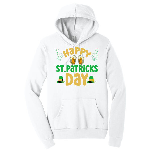 Happy St Patricks Day - Unisex Premium Fleece Hooded Sweatshirt Thumbnail