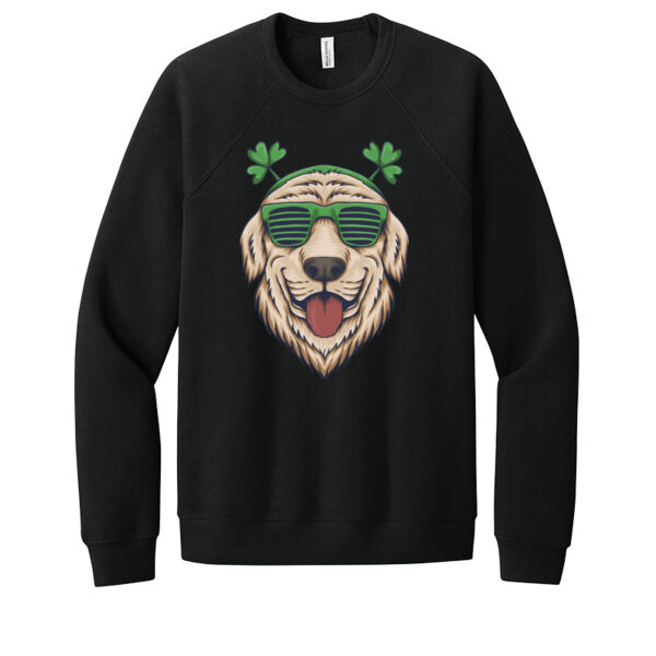 Irish Dog - Unisex Premium Fleece Crew Sweatshirt Thumbnail