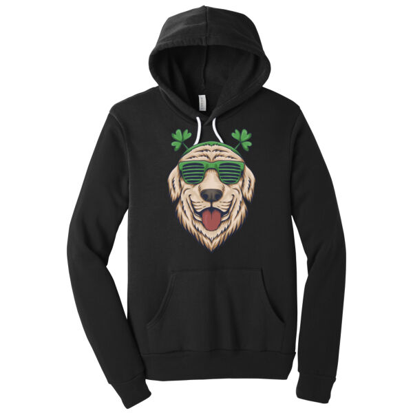 Irish Dog - Unisex Premium Fleece Hooded Sweatshirt Thumbnail