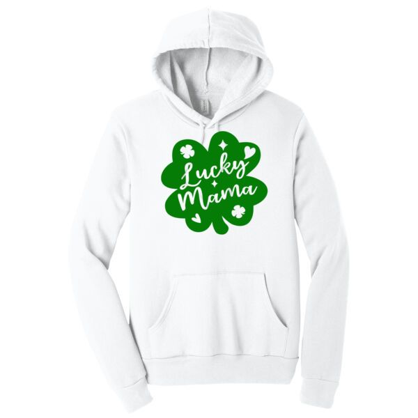 Lucky Mama - Unisex Premium Fleece Hooded Sweatshirt Thumbnail