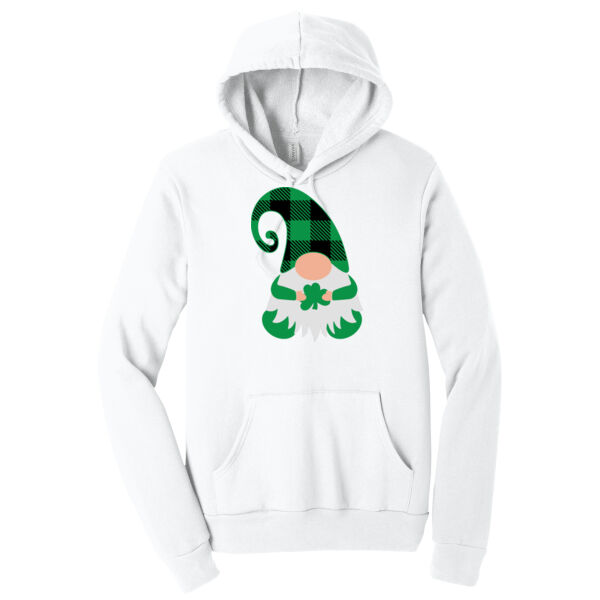 St. Patrick's Day Gnome - Unisex Premium Fleece Hooded Sweatshirt Thumbnail