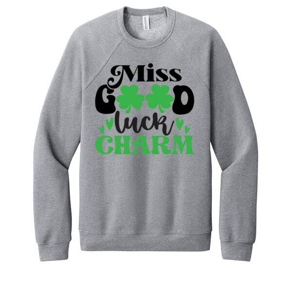 Miss Good Luck Charm - Unisex Premium Fleece Crew Sweatshirt Thumbnail