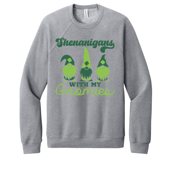 Shenanigans With My Gnomies - Unisex Premium Fleece Crew Sweatshirt Thumbnail