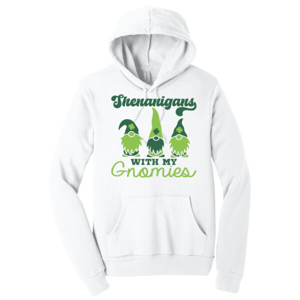 Shenanigans With My Gnomies - Unisex Premium Fleece Hooded Sweatshirt Thumbnail