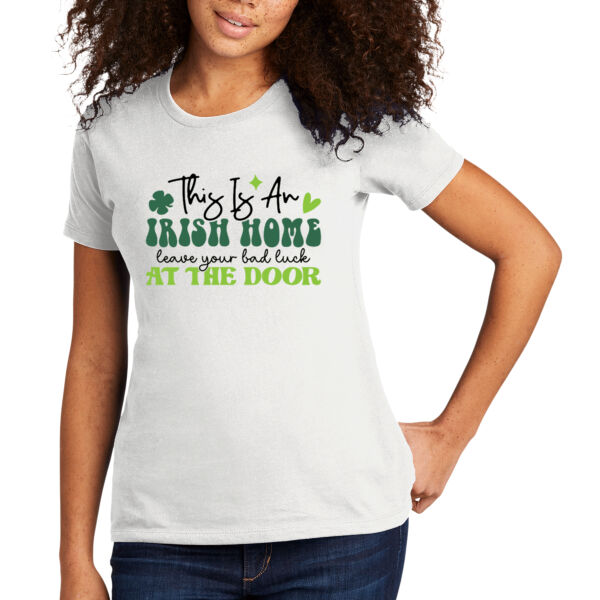 This is an Irish Home - Women's Premium Cotton T-Shirt Thumbnail