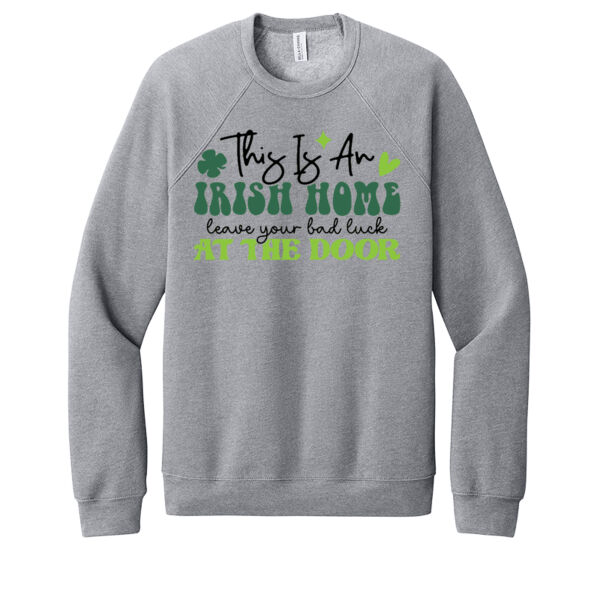 This is an Irish Home - Unisex Premium Fleece Crew Sweatshirt Thumbnail