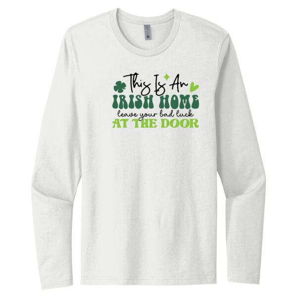 This is an Irish Home - Unisex Premium Cotton Long Sleeve T-Shirt Thumbnail