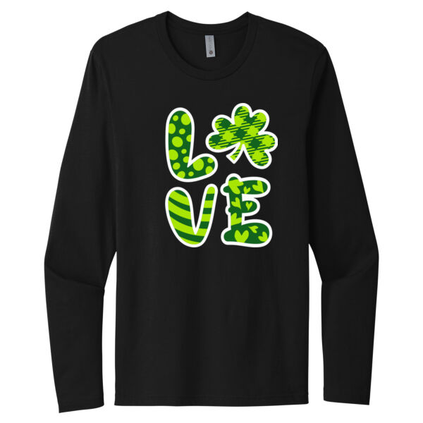 St. Love - Unisex Premium Cotton Long Sleeve T-Shirt Thumbnail